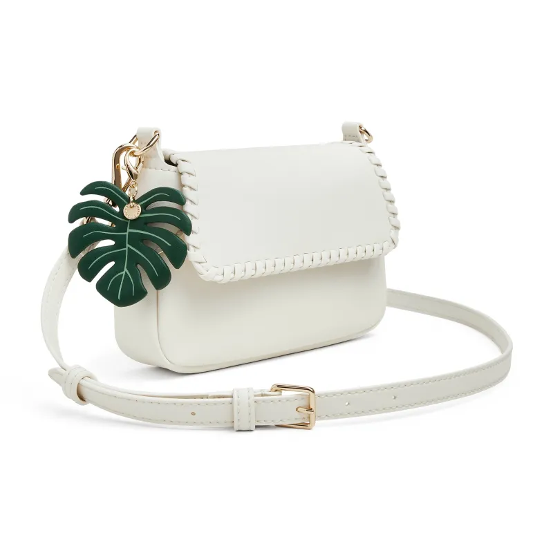 CHARLES&KEITH PU Shoulder Bag, Crossbody Bag, Shoulder Bag Trumpets Women's Milk White-2