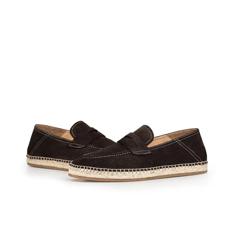 BOSSSUNWEN Loafers Men's Mud Brown-2