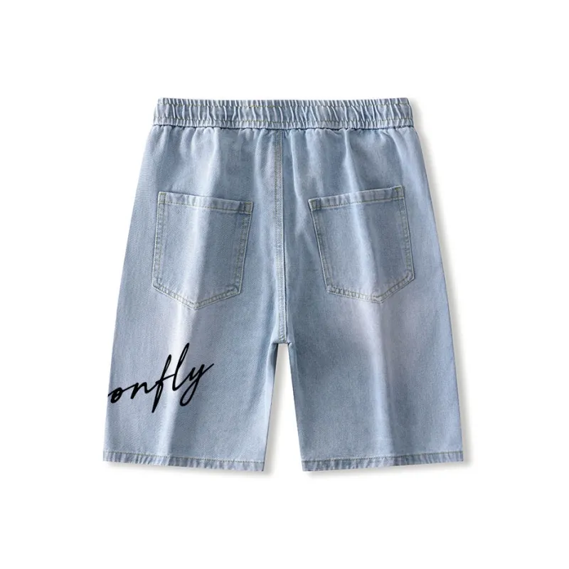 RED DRAGONFLY Denim Shorts Unisex-9