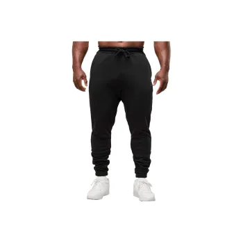GYMSHARK Power Wordmark Knitted Sweatpants Men's Black