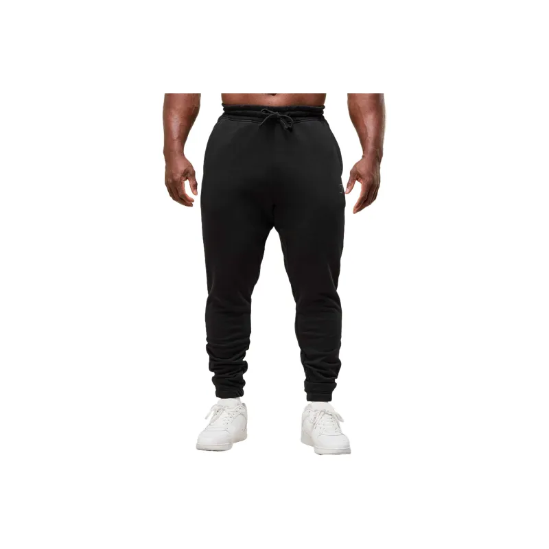 GYMSHARK Power Wordmark Knitted Sweatpants Men's Black-0