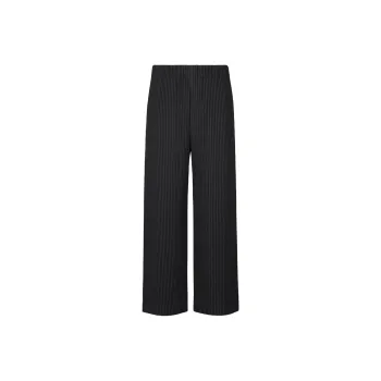 Homme Plissé Issey Miyake Casual Pants Men's Black