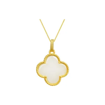 XIAOLIUJADE Hetian Jade Pendants White Jade/Pale Greenish White Jade Women's