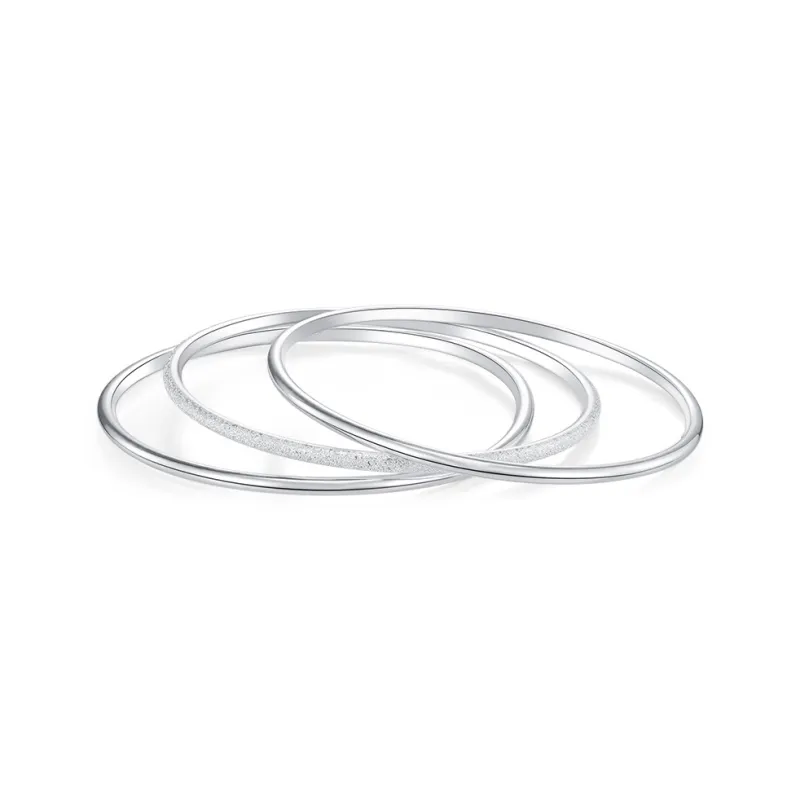 SHUIBEI 999 Fine Silver Sterling Silver Bracelets Women's-0