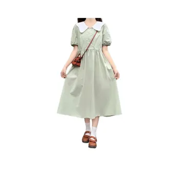 Mu Qingqing Short Sleeved Dress Women's