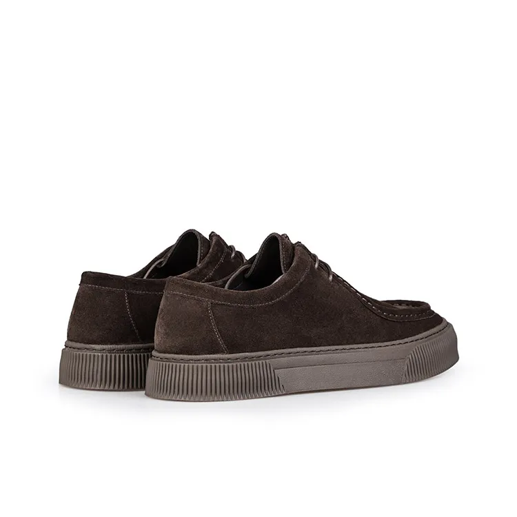 BOSSSUNWEN Casual Shoes Men's Mud Brown-4