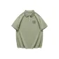 Palm Green (Minimalist Line Frame Chest Badge)