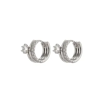 EAR PARTNER 925 Sterling Silver Earrings Women's