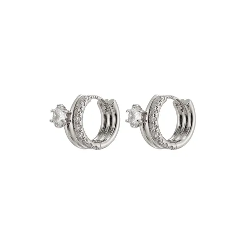 EAR PARTNER 925 Sterling Silver Earrings Women's