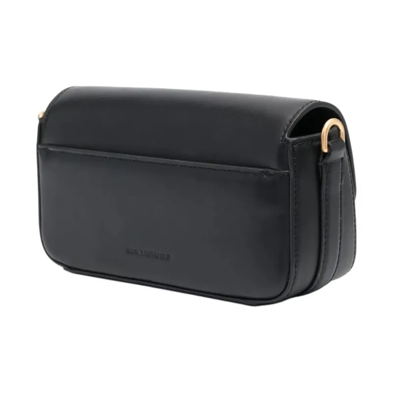 KARL LAGERFELD / Karl Lagerfeld Jeans Signature Fan Leather Crossbody Bag-1