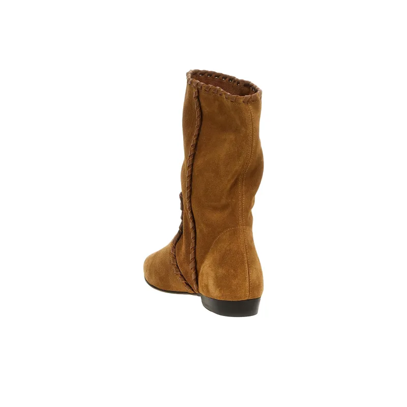 ISABEL MARANT Staeni Ankle Boots Women's Brown-4