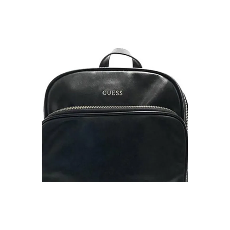 GUESS Leather Backpack Men's Black-2