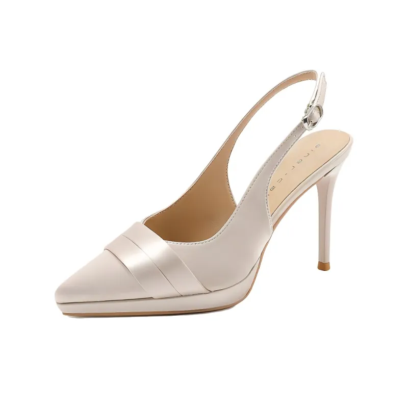 GOSO Slim Heel High Heels 10CM Women's-5