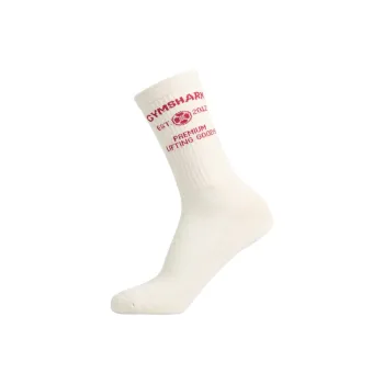 GYMSHARK Knee High Socks Unisex 1 Pack White