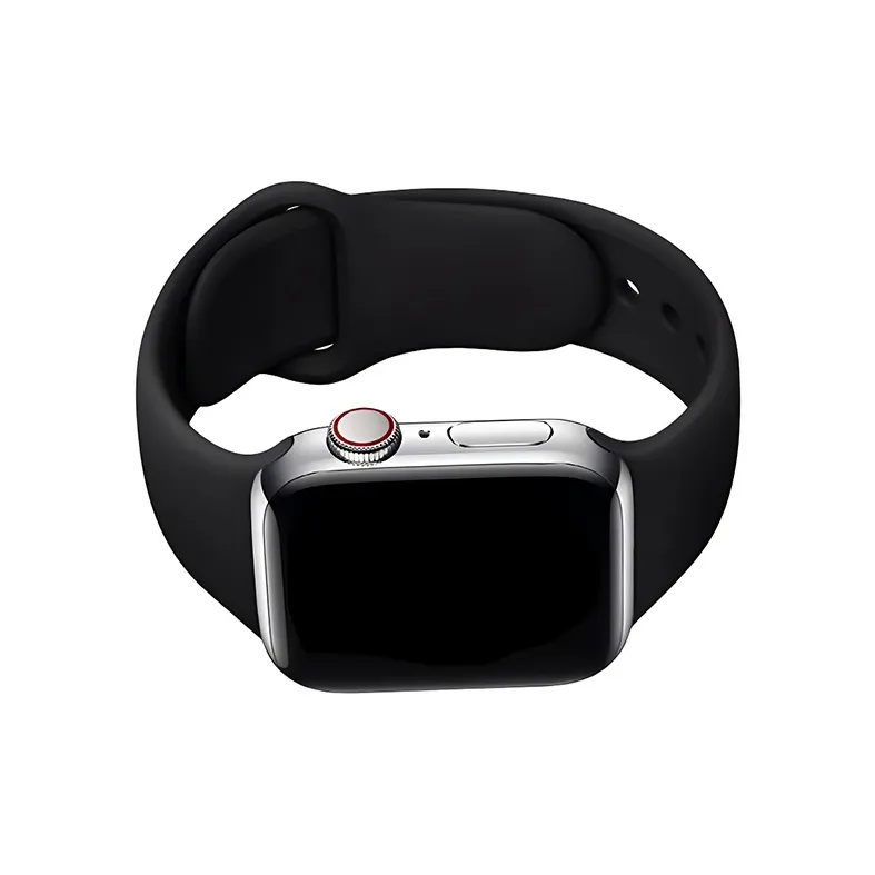 KVZUVUU Apple Compatibility Watch Band Silicone Material-3