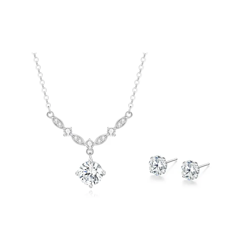 Branded Jewelry S925 Silver Stud Earrings Women's-18