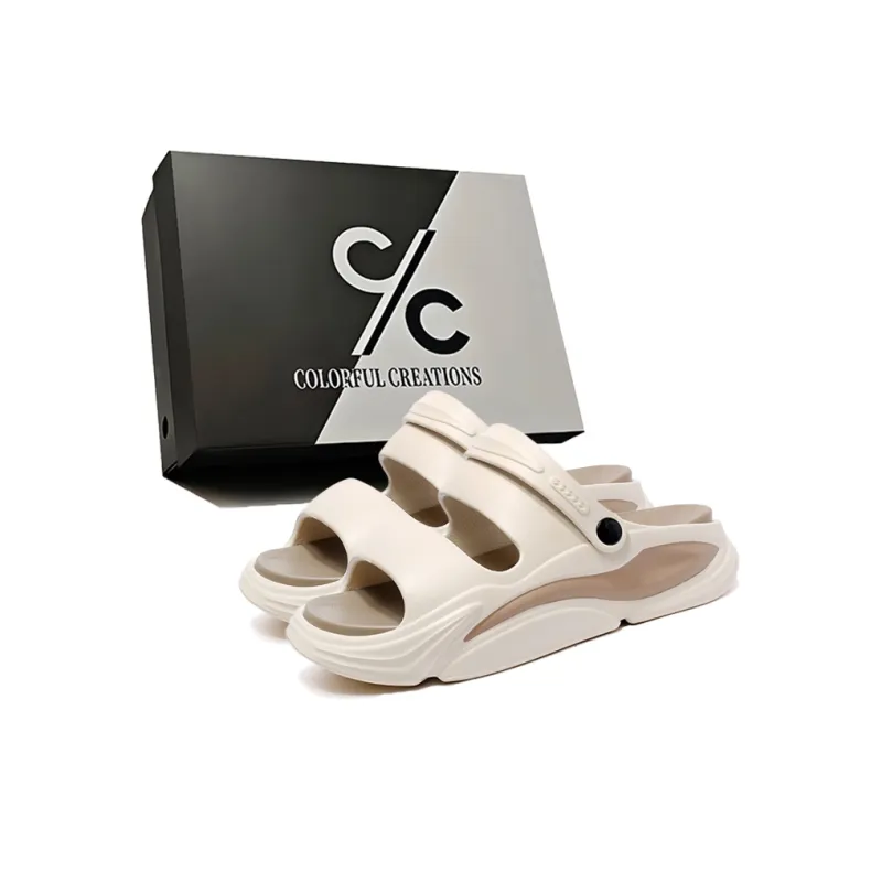 Colorful Creations Beach Sandals Men's Box-10