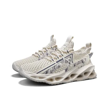 WARRIOR Running Shoes Men Low Top Black