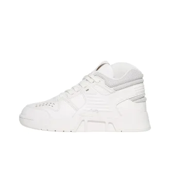 Reebok Cxt Anti Slip Wear Resistant Mid Top Skateboard Shoes Unisex White