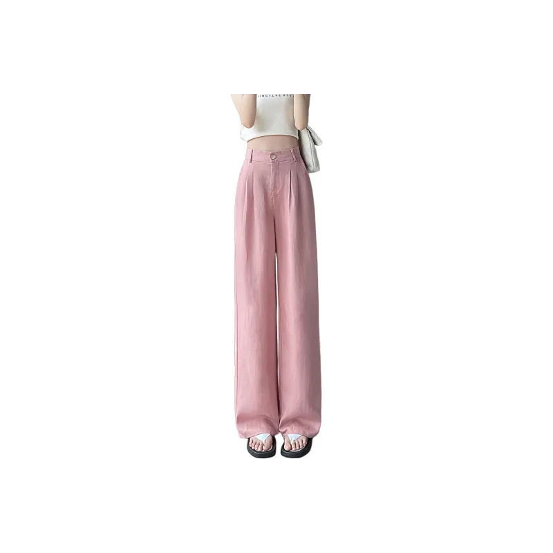 HTHK Casual Pants Women's White/Pink/Black-18