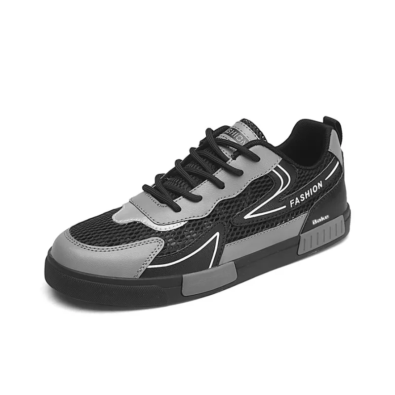 BAKE Slip Resistant Shock Absorbers Lightweight Low Top Skateboard Shoes Men's-10