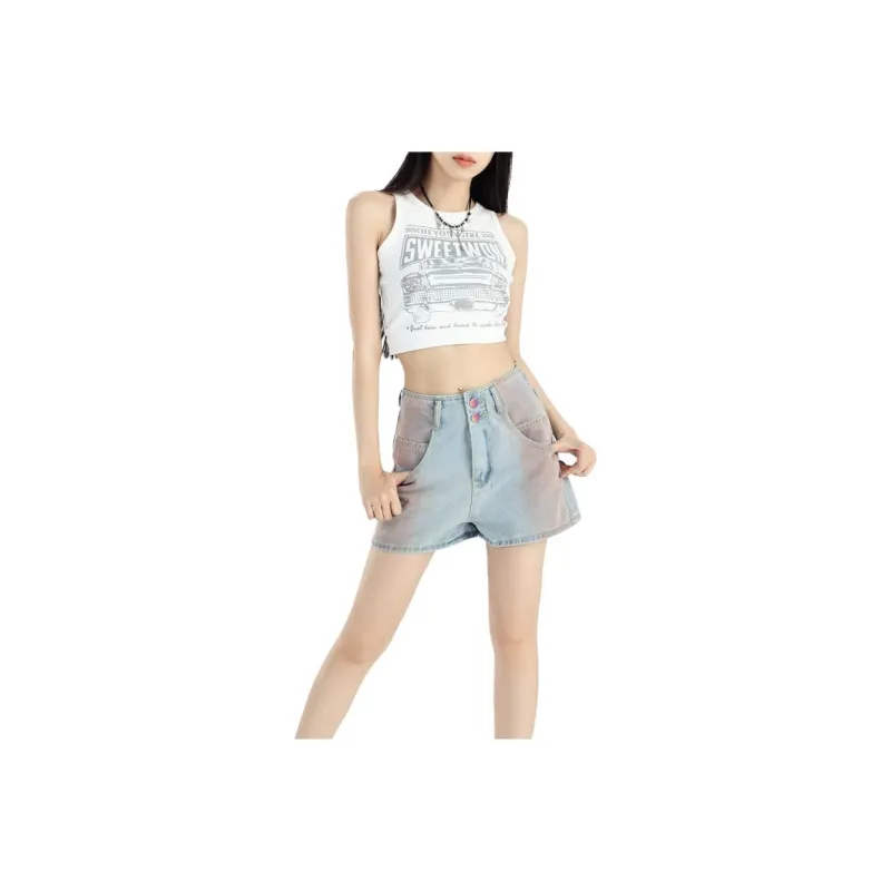 The New Age Family Denim Shorts Women's-0