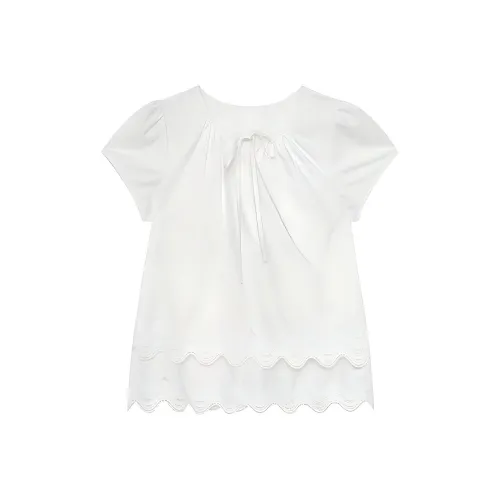 ABBY GODDESS T Shirts Women's White