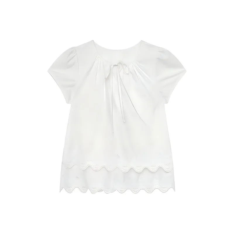 ABBY GODDESS T Shirts Women's White-0