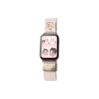 Miss Wrist Xiaomi Red Beige Compatibility Watch Band 130 180mm Nylon Material