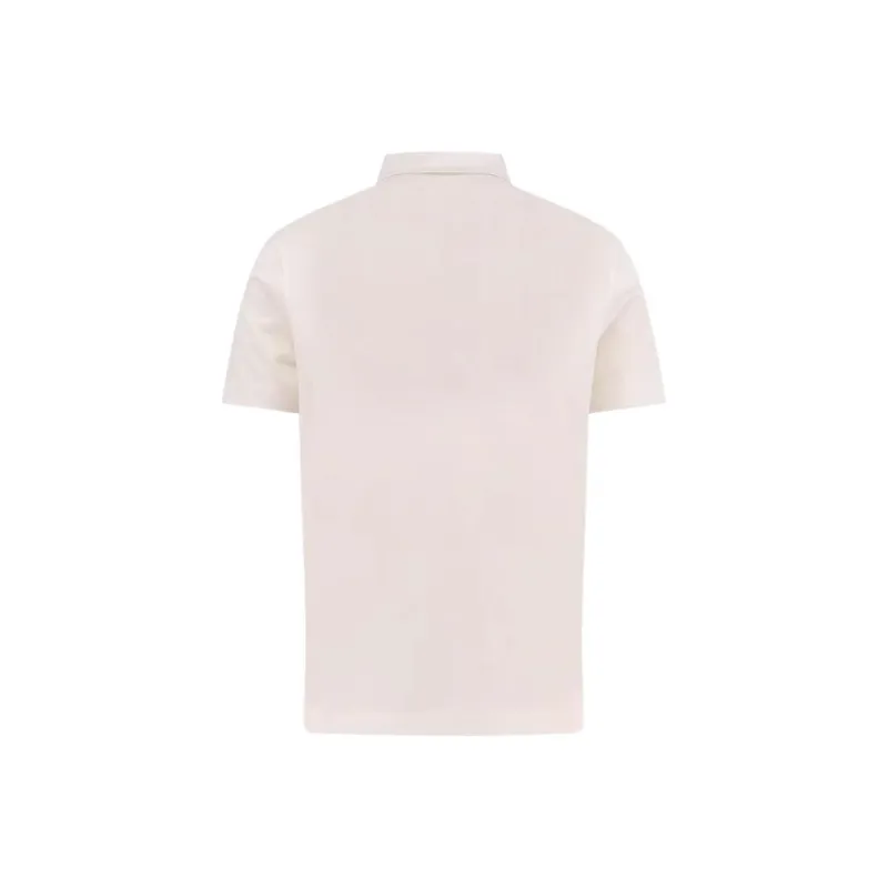 Moncler Logo Patch Short Sleeved Polo Shirt-1