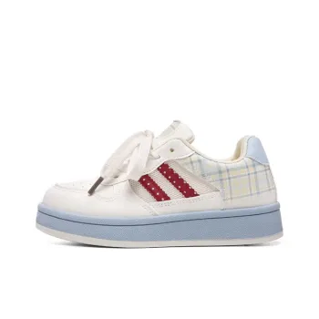 The New Age Family Low Top Skateboard Shoes Women's Yellow Blue