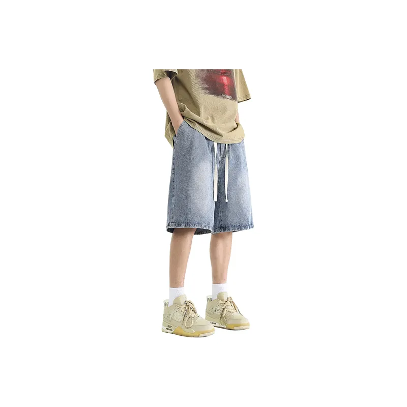 MKIEZER Denim Shorts Unisex-11