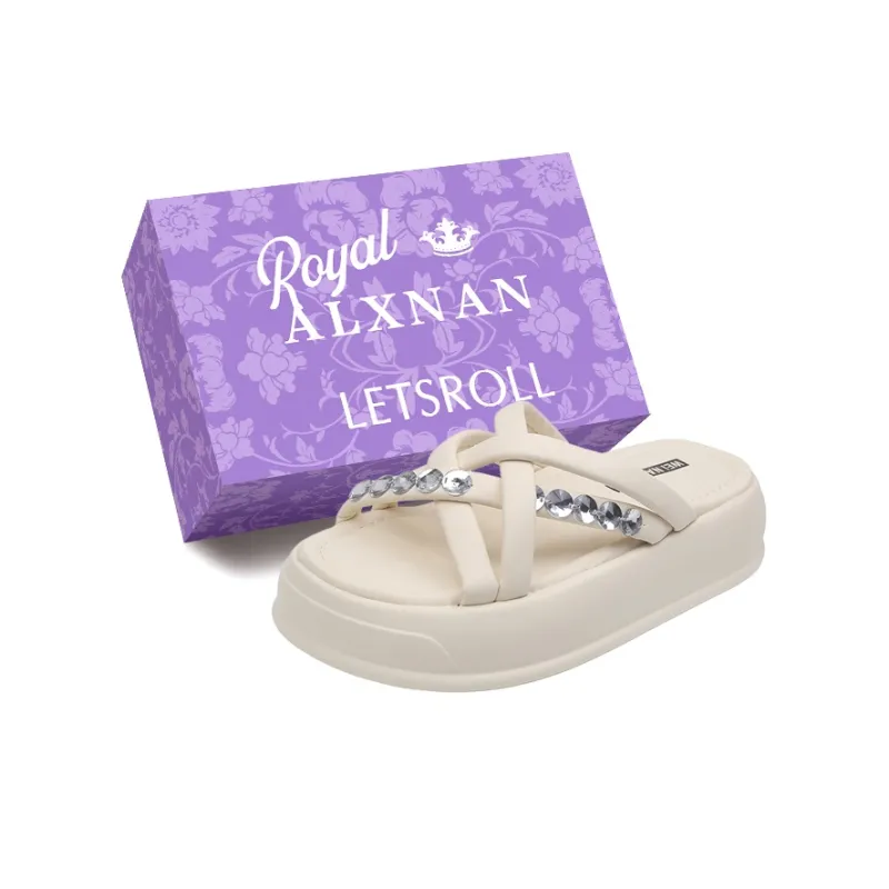 Alxnan Slip Resistant Slide Slippers Women's Box-0