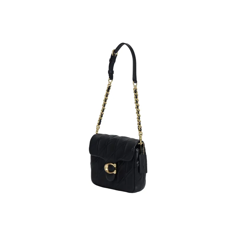 COACH Times Square Tabby Sheepskin Crossbody Bag, Shoulder Bag Trumpets Women's Black-1