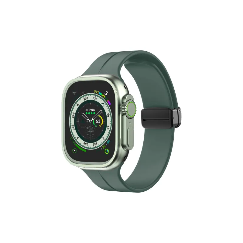 KVZUVUU IwatchS10/s9/8/7/6/Ultra Apple Compatibility Watch Band Silicone Material-36