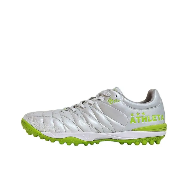 ATHLETA O REI Soccer Shoes Men's Silver Green-0