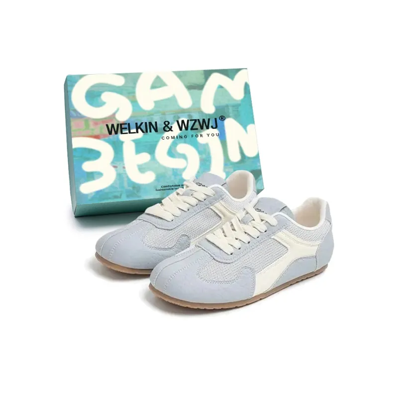 WELKIN&WZWJ Lightweight And Breathable Low Top Skateboard Shoes Women's-6