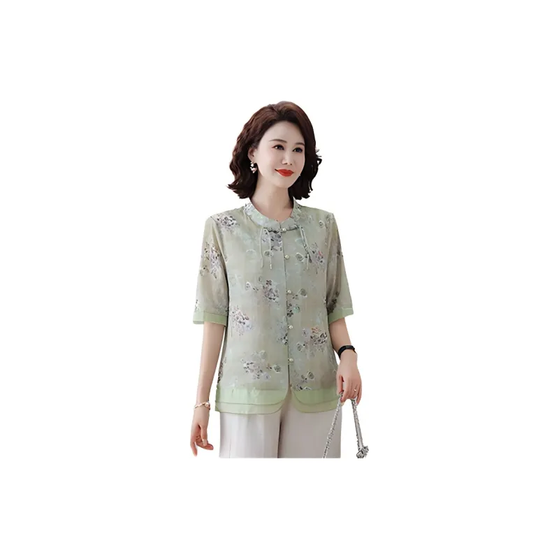 PIERRE CARDIN Chiffon Shirt Women's-5