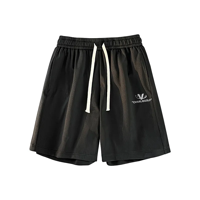 CHARLIE GOLF Casual Shorts Unisex Black-0