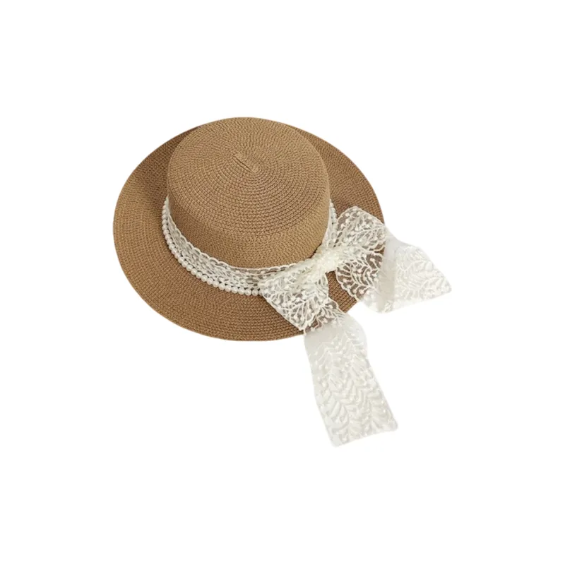 MITHAOL KUSC Straw Woven Sun Protection Hats Women's-0