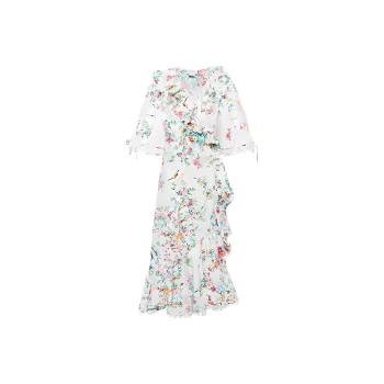 Camilla Floral print Midi Dress