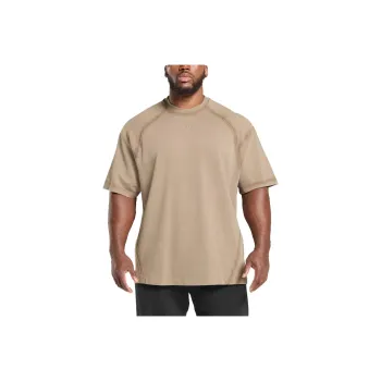 GYMSHARK Heavyweight T Shirt T Shirt Men's Brown