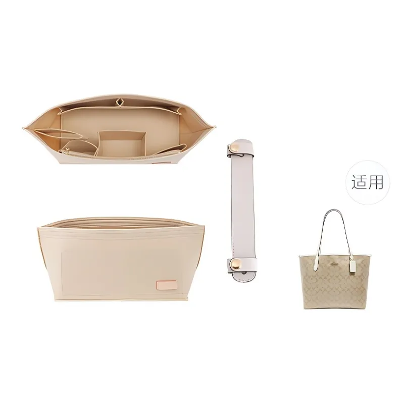 Jingxi Felt Storage Lining Bag Medium Bag Support Accessories Bag Accessory Women's Burgundy/Multicolor-13