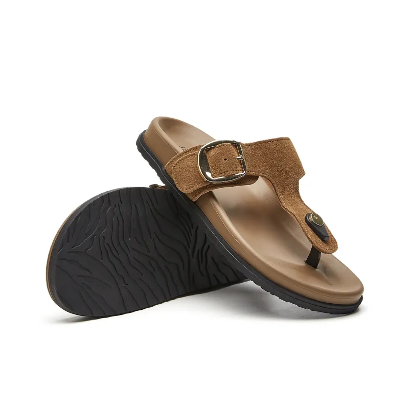 JOSINY Quiet Odor Resistant Slip Resistant Quick Dry Flip Flops Women's-11