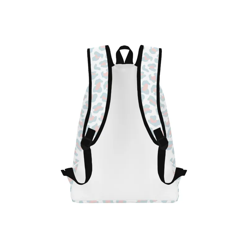 SRRW Polyester Backpack Regular Women's Gray Blue-2