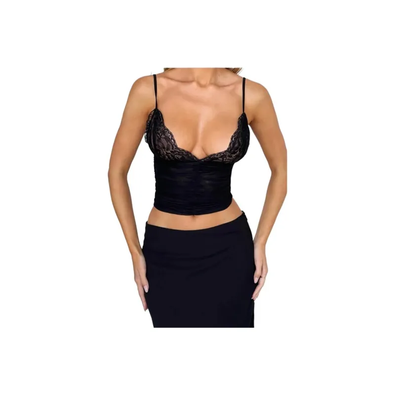 Tiger Mist Tank Tops Women's Black-0