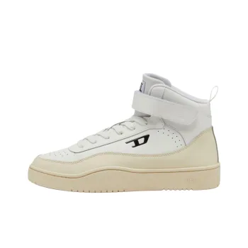 DIESEL S Tracker D Mid Top Skateboard Shoes Men's White