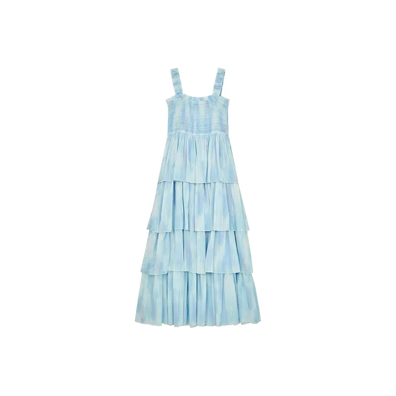 ELF SACK Slip Dresses Women's Glass Blue-1