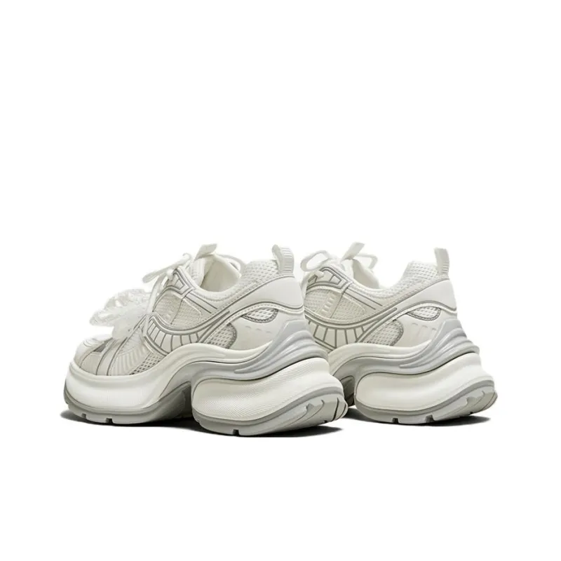 BASTO Breathable Low Top Chunky Sneakers Women's-3