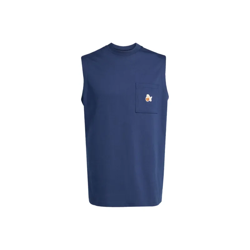 Adidas Tank Top Men's Dark Indigo-0